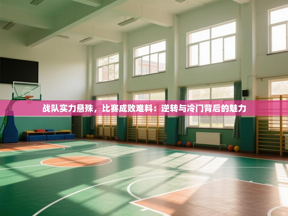 战队实力悬殊，比赛成败难料：逆转与冷门背后的魅力  第2张